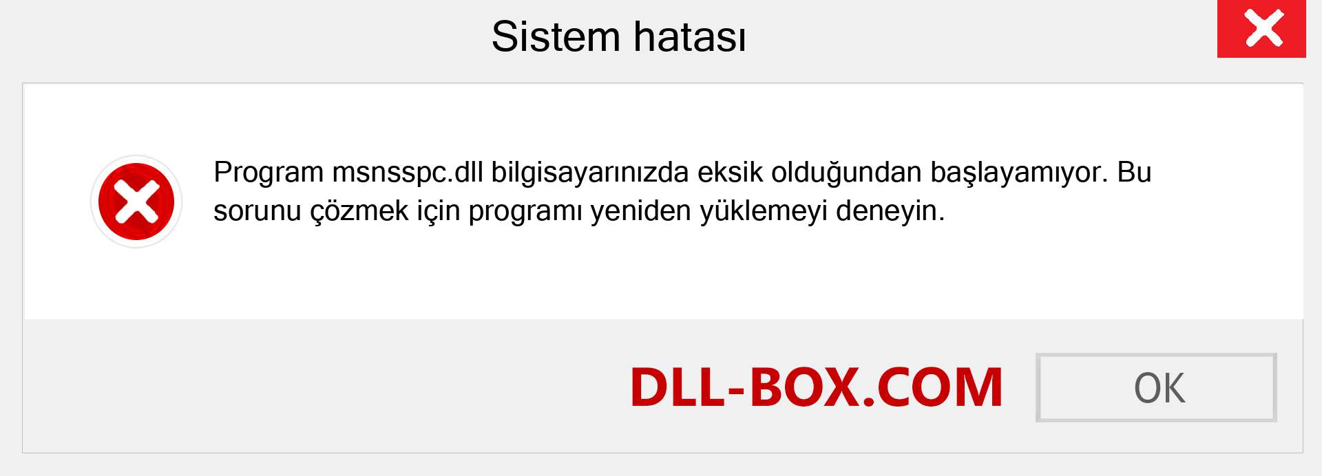 msnsspc.dll dosyası eksik mi? Windows 7, 8, 10 için İndirin - Windows'ta msnsspc dll Eksik Hatasını Düzeltin, fotoğraflar, resimler